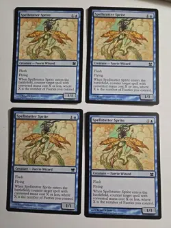Spellstutter Sprite x4 (playset) - MTG ENGLISH Rare - Check My Store! - Image 2