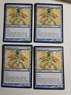Spellstutter Sprite x4 (playset) - MTG ENGLISH Rare - Check My Store! - Image 3
