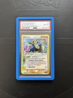 Delta Species Blastoise Holo #2 Crystal Guardians Pokemon PSA 8 - Image 2