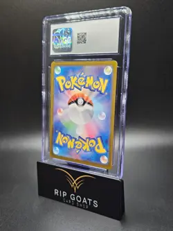 2024 Pokemon Japanese Roaring Moon ex 218/187 Tera Fest Holo SAR CGC 10 GEM MT - Image 2