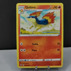 Pokemon TCG Quilava 024/189 Sword & Shield Astral Radiance Holo Card - Image 1