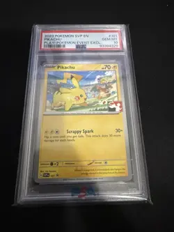 2023 pokemon svp pikachu play! pokemon event excl-PSA 10 - Image 1