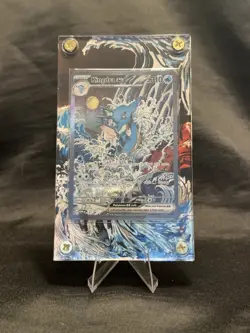 Kingdra Ex SVP 131 Shrouded Fable Promo - Pokemon w/ Acryllic Art Board Display - Image 1