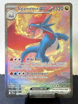 Pokemon TCG: Journey Together Salamence ex 187/159 SIR NM - Image 1