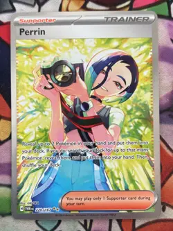 Perrin 220/167 Sv06: Twilight Masquerade SIR Pokemon TCG - Image 1