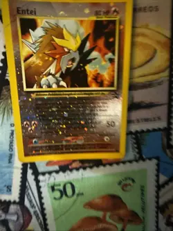Pokemon TCG Entei Wizards Black Star Promos 34 Holo Promo Promo - Image 3