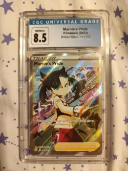 Marnie's Pride 2022 Brilliant Stars Trainer Art #171 BLUE LABEL 8.5 NM/M CGC - Image 1