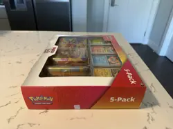 Pokemon Scarlet & Violet 151 Mini Tins 5 Pack Sealed Costco Bundle Box - Image 5