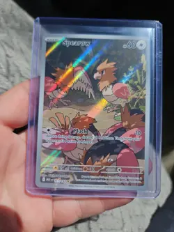 Spearow 151/132 IR Illustration Rare Mega Evolutions PACK FRESH Pokemon HOLO - Image 1