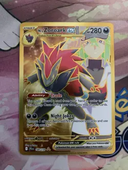 Ns Zoroark EX 189 / 159 Pokemon Journey Together 2025 Near Mint Hyper Rare Holo - Image 1