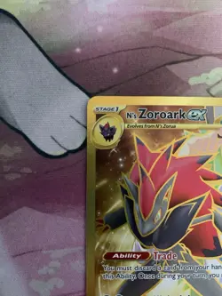 Ns Zoroark EX 189 / 159 Pokemon Journey Together 2025 Near Mint Hyper Rare Holo - Image 2