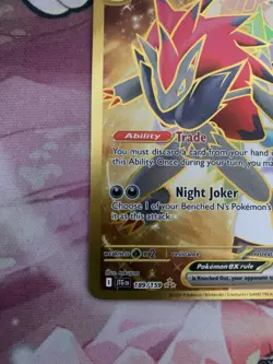 Ns Zoroark EX 189 / 159 Pokemon Journey Together 2025 Near Mint Hyper Rare Holo - Image 4