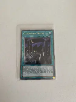 Yugioh Clockwork Night RA03-EN071 Quarter Century Secret Rare 1st Ed NM - Image 1