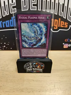Ryzeal Plasma Hole - Super Rare 1st Edition CRBR-EN010 - NM - YuGiOh - Image 1