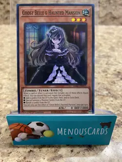 Yugioh Ghost Belle & Haunted Mansion Super Rare RA01-EN011 - Image 1