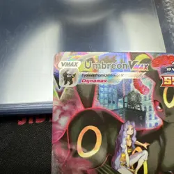 Pokemon Umbreon VMAX TCG Sword & Shield Brilliant Stars TG23/TG30 Holo Card NM - Image 2