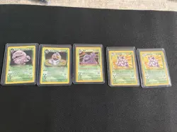 Vintage Pokemon Card Holo Lot (Base, Jungle and Fossil) - Image 1