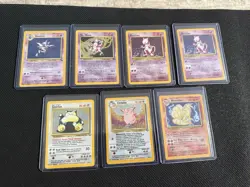 Vintage Pokemon Card Holo Lot (Base, Jungle and Fossil) - Image 5