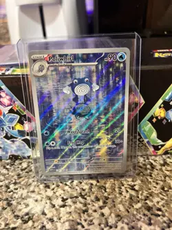 Poliwhirl 176/165 Pokemon TCG Illustration Rare Card Mint/Near Mint Condition - Image 1