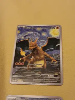 6 Pokemon x Van Gogh Black Star Promo ACG Art Card - NM - Image 2