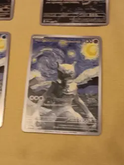 6 Pokemon x Van Gogh Black Star Promo ACG Art Card - NM - Image 5