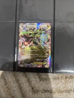 Pokemon TCG Rayquaza EX XY73 Holo Card Mint Condition - Image 1