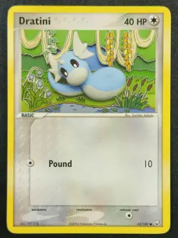 Dratini 52/109 2004 EX-Team Rocket Returns Common Pokemon Card - Image 1