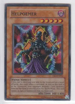 JP) Yugioh - Konami - Yu-Gi-Uh! - Helpoemer - DR1-EN006 - Trading Card - Image 1