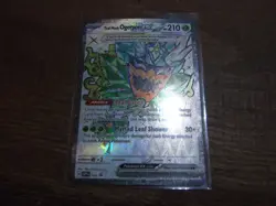 Teal Mask Ogerpon EX Black Star Promo Full Art Pokemon Card 2024 PF - Image 1