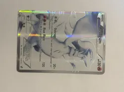 Pokemon Black & White Reshiram Full Art Hologrpahic Card | Moderately Played - Image 3