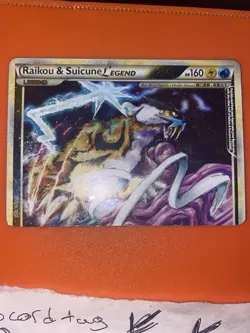 Raikou/Suicune Legend *HOLO RARE* Top Card 92/95 Pokemon - Image 1