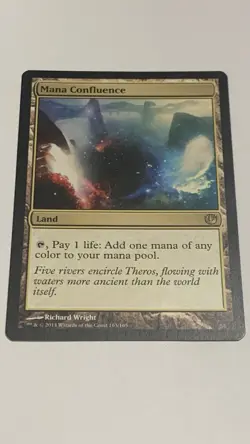 Mana Confluence Magic the Gathering Rare Land Journey Into NYX Regular Card - Image 2