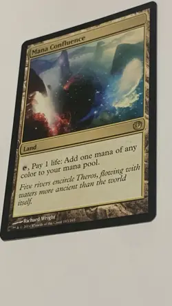 Mana Confluence Magic the Gathering Rare Land Journey Into NYX Regular Card - Image 3