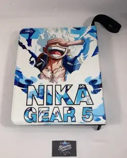 One Piece Luffy Gear 5 Binder 9 Pocket 50 Pages New TCG Holds 900 Cards - Image 1