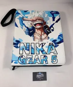 One Piece Luffy Gear 5 Binder 9 Pocket 50 Pages New TCG Holds 900 Cards - Image 2