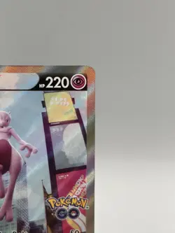 Pokemon Card - Mewtwo V 72/78 Pokemon Go Alternate Full Art Holo Rare - Image 3