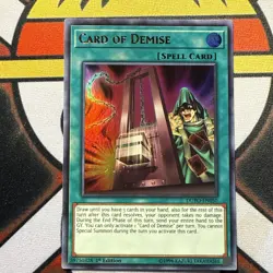 Card of Demise DUPO-EN050 Duel Power-1st Edition 1st Edition - Image 1