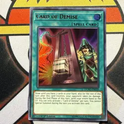 Card of Demise DUPO-EN050 Duel Power-1st Edition 1st Edition - Image 2