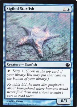 Sigiled Starfish Journey into Nyx Magic the Gathering MTG x1 - Image 1