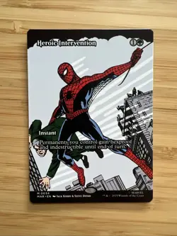 Heroic Intervention MINT Borderless 34 Marvel Eternal-Legal MAR MTG Unplayed NM - Image 1