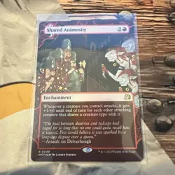 MTG Shared Animosity Wilds of Eldraine: Enchanting Tales Foil #0049 - Image 3