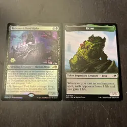 MTG STARTER COMMANDER DECK - Tatsunari, Toad Rider w/ Keimi - B/U/G Enchantments - Image 1