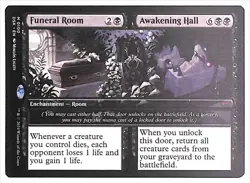 Funeral Room // Awakening Hall - 100 - Duskmourn: House of Horror (DSK) MTG - Image 1