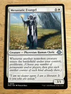 Metastatic Evangel 0035 Modern Horizons 3 MH3 MTG Magic The Gathering - Image 1