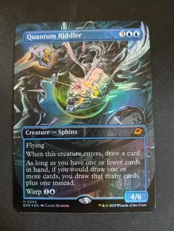 Quantum Riddler (Borderless) 305 Edge of Eternities Foil Near Mint - Image 1
