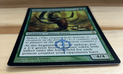 FOIL Phyrexian Swarmlord - New Phyrexia - Image 2