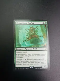 1 x Contaminant Grafter - Commander: Phyrexia: All Will Be One - LP - MTG - Image 1