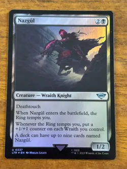 Nazgul - Lord of the Rings - MTG - FOIL - 0337 - Image 1