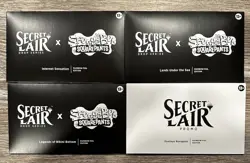 SpongeBob SquarePants Secret Lair X Bundle FOIL EDITION - Sealed! with Promo - Image 1
