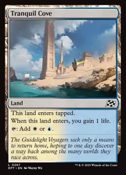 1x Tranquil Cove NM Eng MTG - Aetherdrift - Image 1